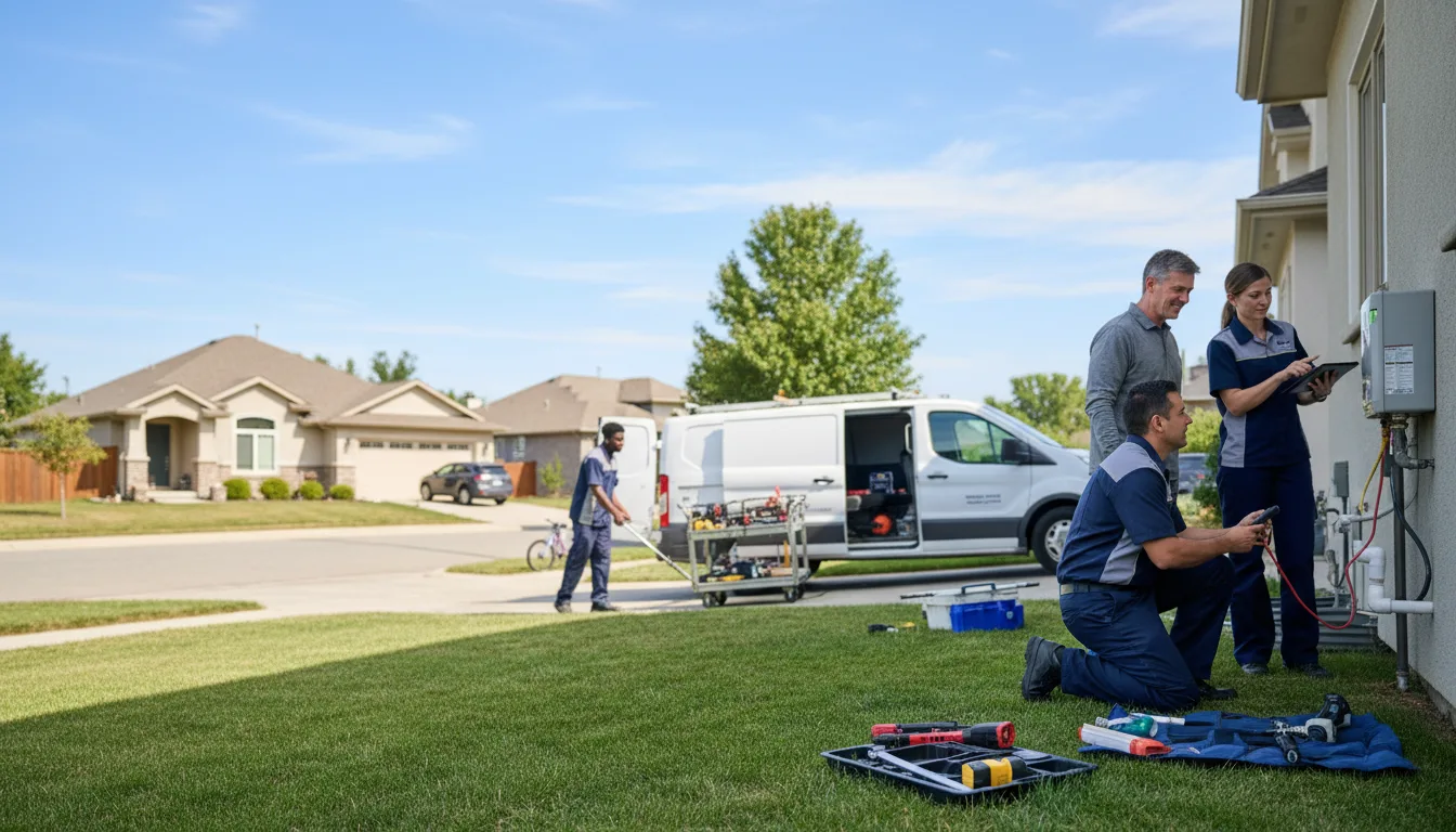 Tankless water heater service in Tangier, VA